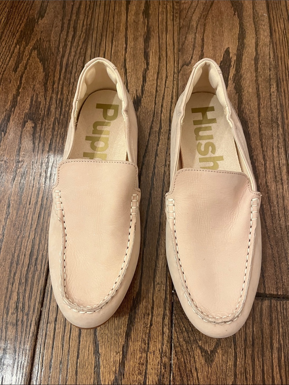 Hush Puppies Women’s Slip-On Loafers in Blush Pink Size 9